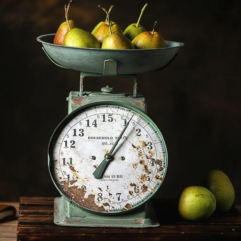 Photography Still Life - Scala vintage per lo styling alimentare