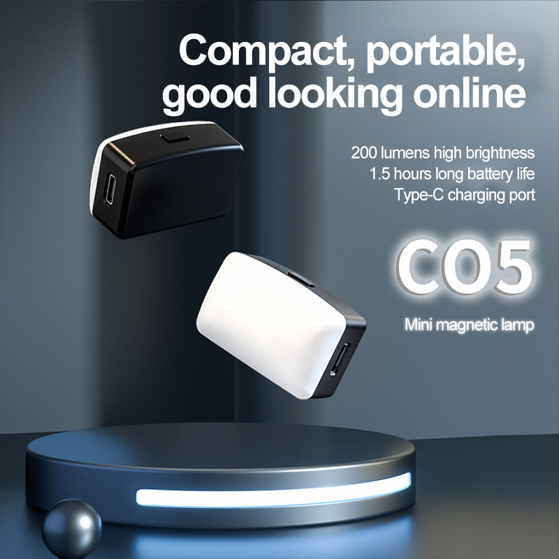 Photography Equipment - Mini luce di riempimento magnetica per