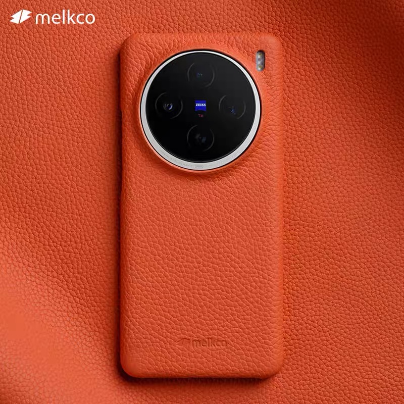 Photography Vivo X300 Pro - Custodia Melkco Premium in vera pelle