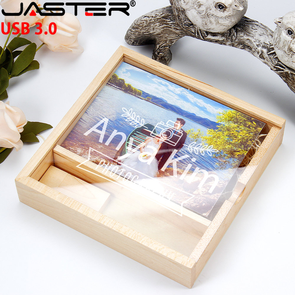 Photography Of Memories - JASTER Chiavetta USB in Legno 128GB,