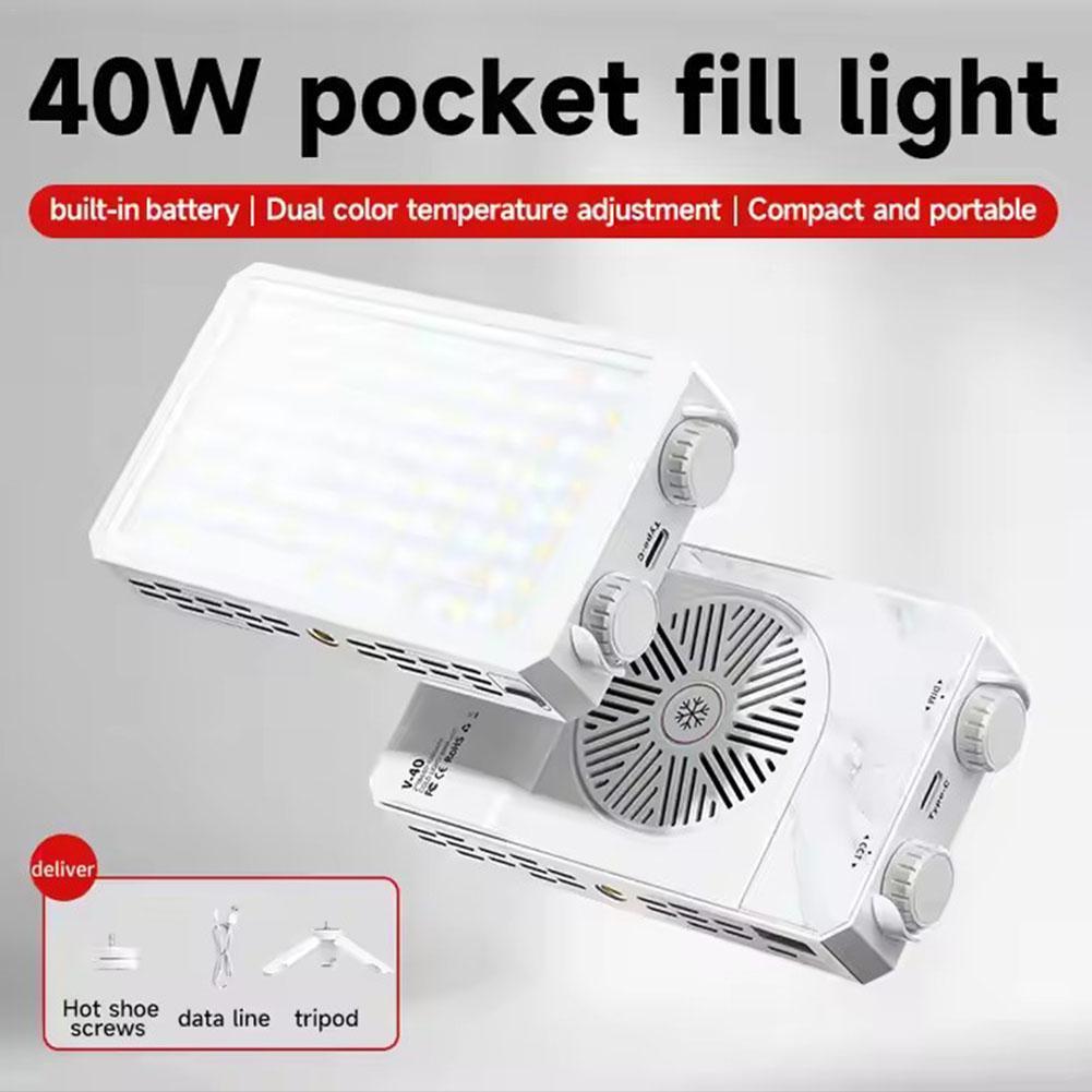 Photography Video - Luce LED per Fotocamera Personalizzabile 40W,