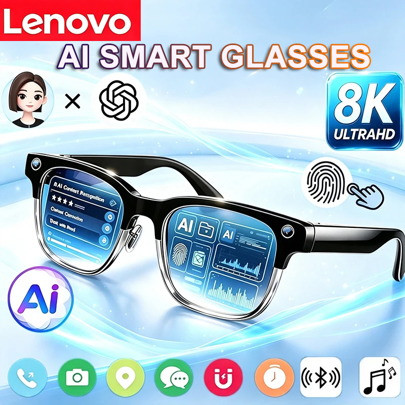 Photography Japanese - Occhiali Intelligenti AI Lenovo 8K HD,