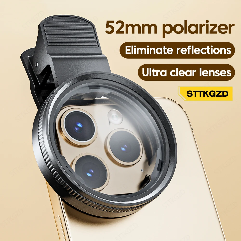 Photography With Mobile - Nuovo 52mm CPL Filtro per obiettivo