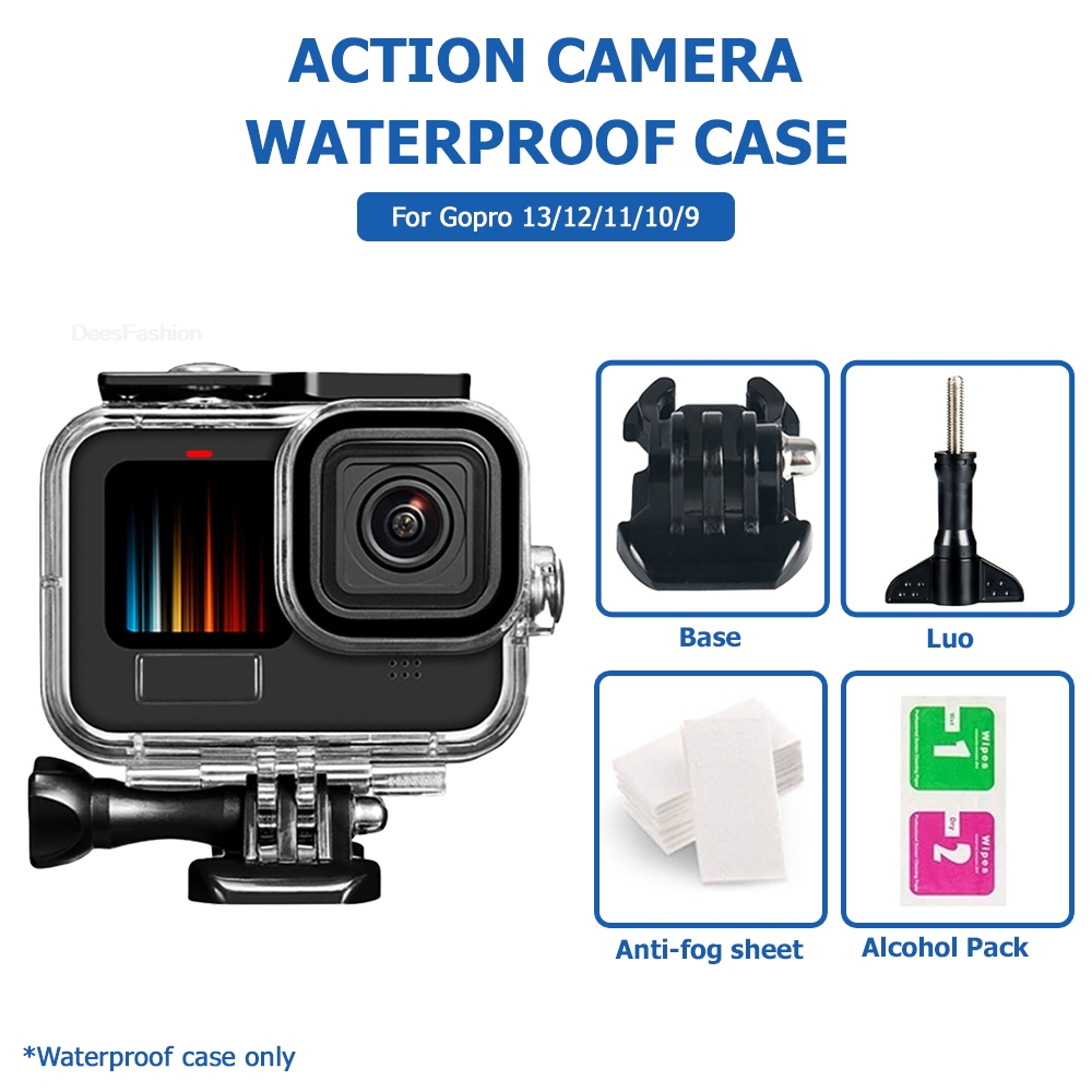 Gopro Action Camera Hero 13 Black - Custodia Impermeabile per GoPro Hero 13