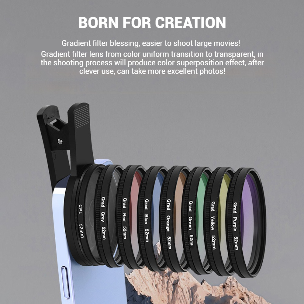 Obiettivo per cellulare da 52  - Photography With Mobile recensione e prezzo