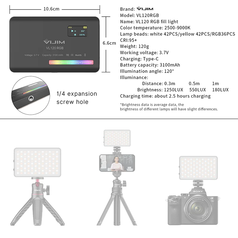 Nuova Luce RGB Tascabile 2026  - Photography With Mobile recensione e prezzo