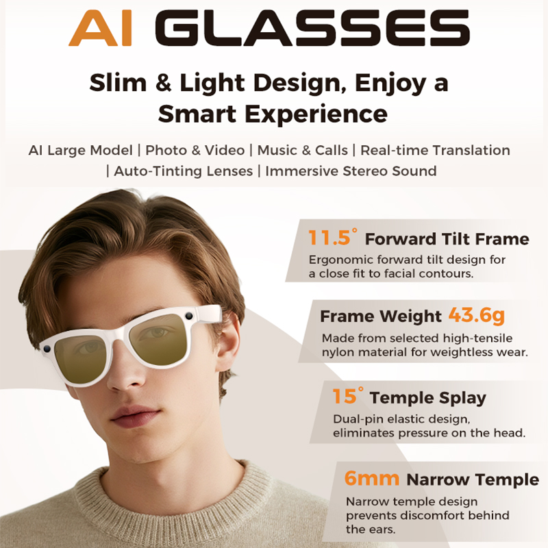 Nuovi Occhiali Smart 2026 con  - Photography Japanese recensione e prezzo