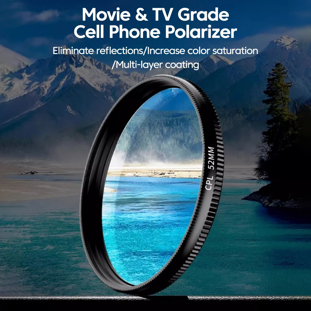 Nuovo 52mm CPL Filtro per obie - Photography With Mobile recensione e prezzo