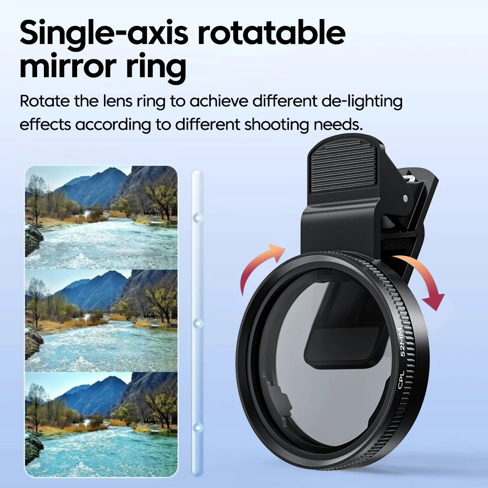 Nuovo 52mm CPL Filtro per obie - Photography With Mobile recensione e prezzo